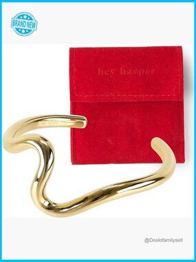 Chunky Cuff Bracelet Minimalist Stackable Waterproof Stainless Steel Statement